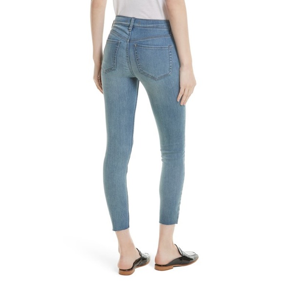 Free People Button Front Closure High Waisted Jeans - Picture 5 of 8